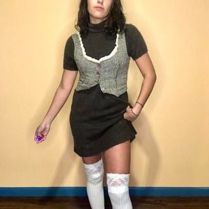 Fairycore sweater dress